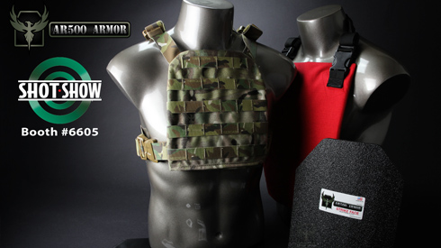 AR500 Armor® at SHOT Show! Booth #6605