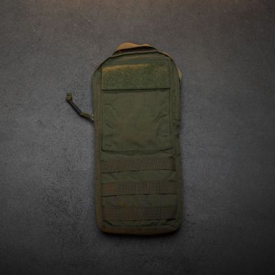 The olive drab Hydration Pouch from Armored Republic