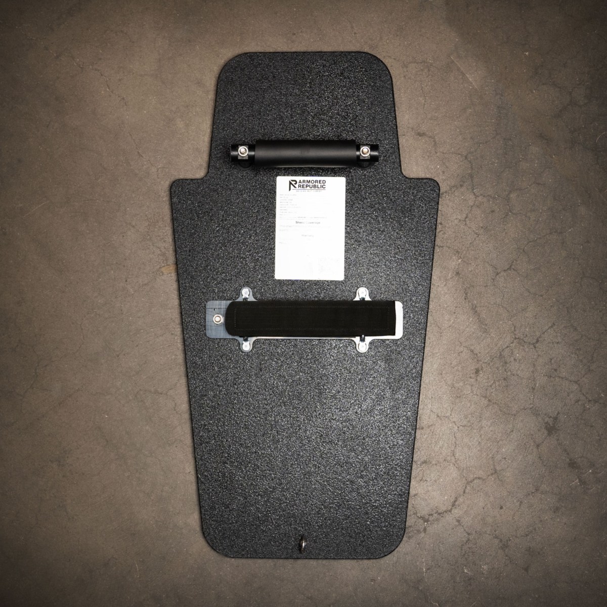 The Armored Republic Large Delta Shield Back