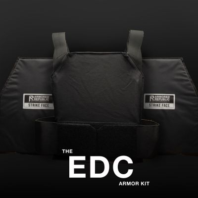 The white Concealment Carrier & Panels from Armored Republic