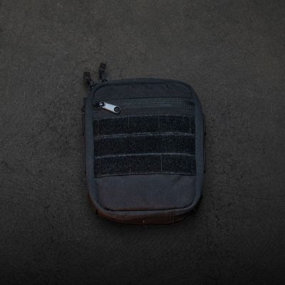 The black Individual First Aid Kit (IFAK) Pouch from Armored Republic